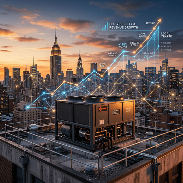 HVAC SEO in New York: How to Dominate Local Search & AI Recommendations in 2026